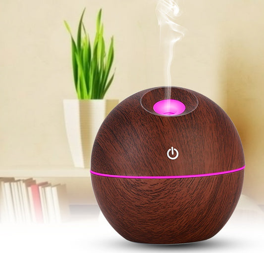 USB Arôme Huile Essentielle Ultrasons Froid Vapeur Diffuseur Humidificateur D'air Purificateur 7 Couleur Changement LED Night Light pour La Maison Bureau